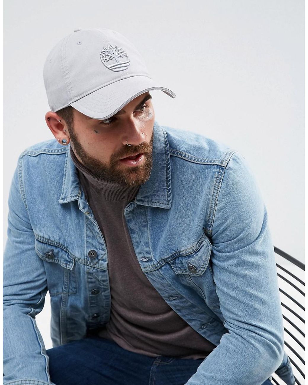 Timberland Gray Cap in | for Baseball Lyst Men Soundview