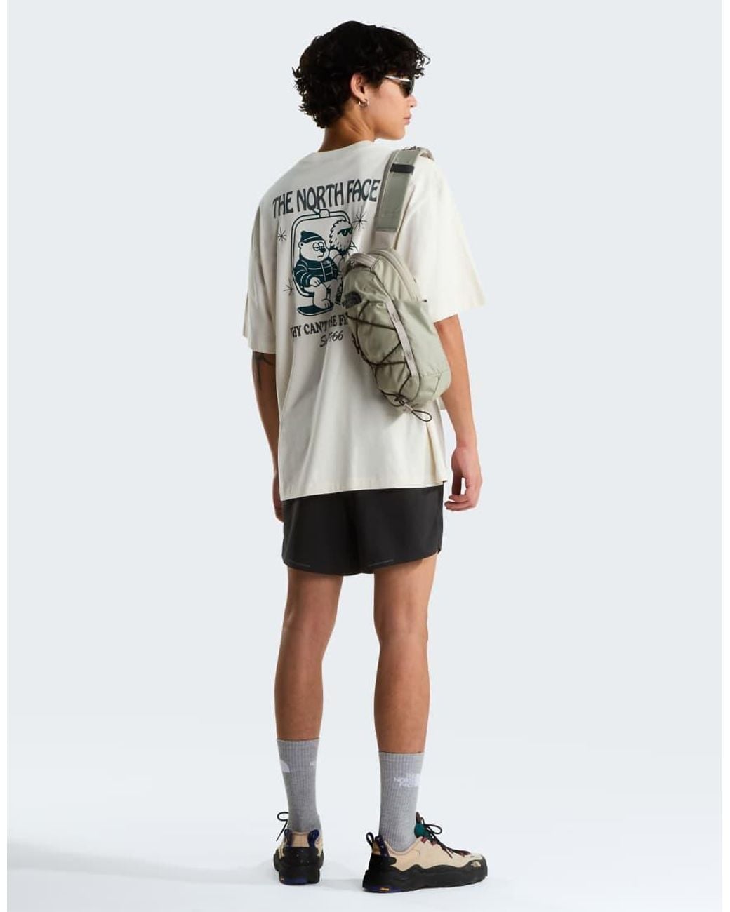 The North Face White M Let's Be Buddies Oversized Ss Tee for men