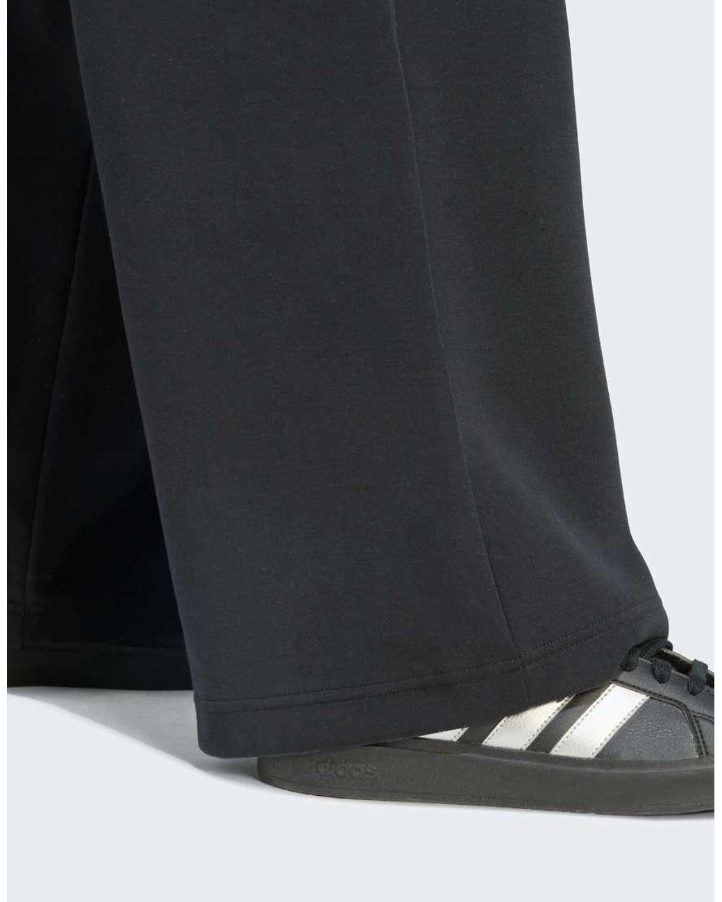 Adidas Originals Blue Soft Lux Straight Leg Pants