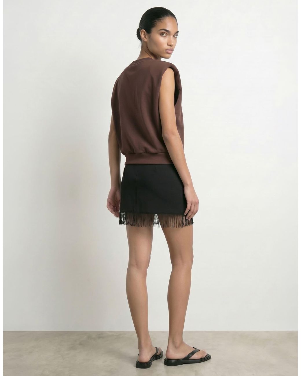 Jupe HYPEDROP en coloris Brown