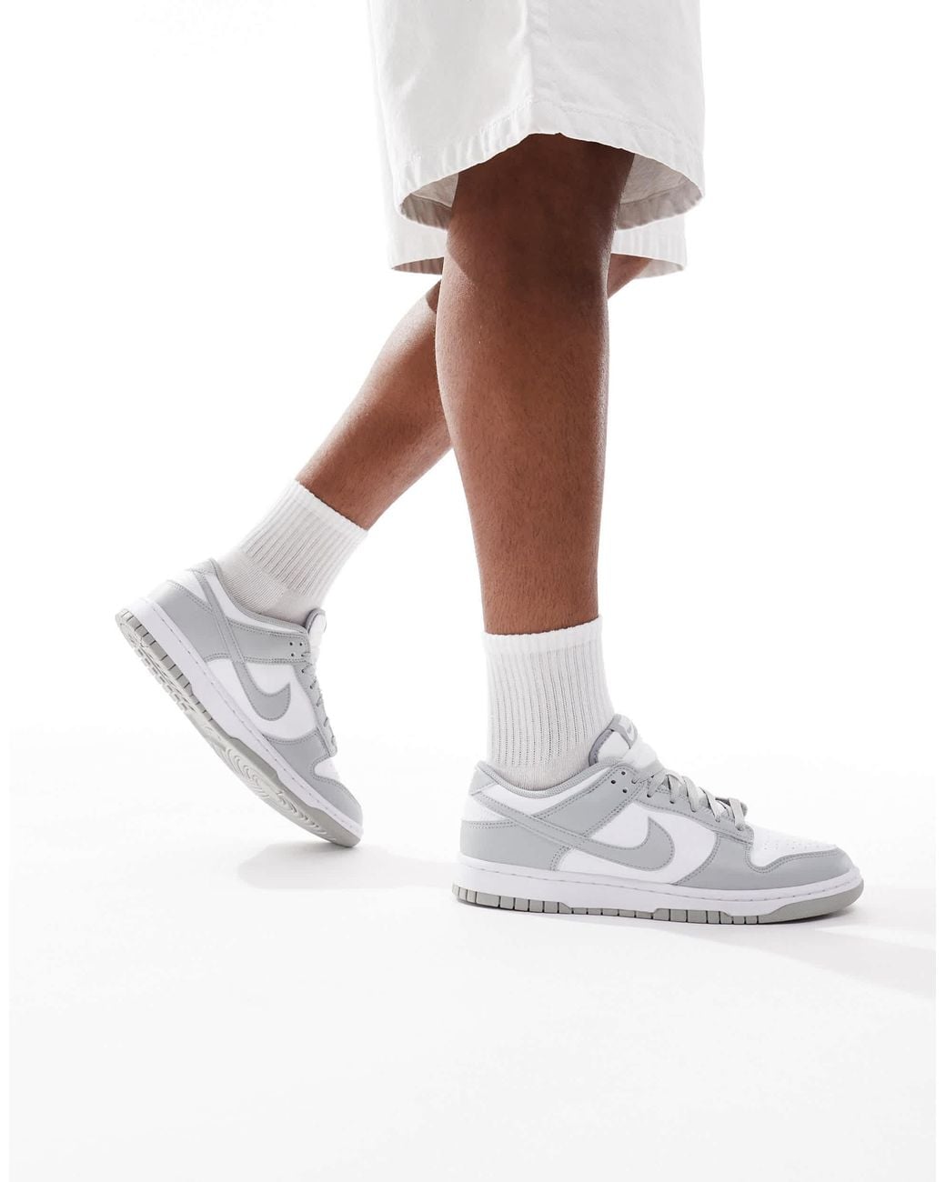 Nike White Dunk Low Retro Unisex Trainers