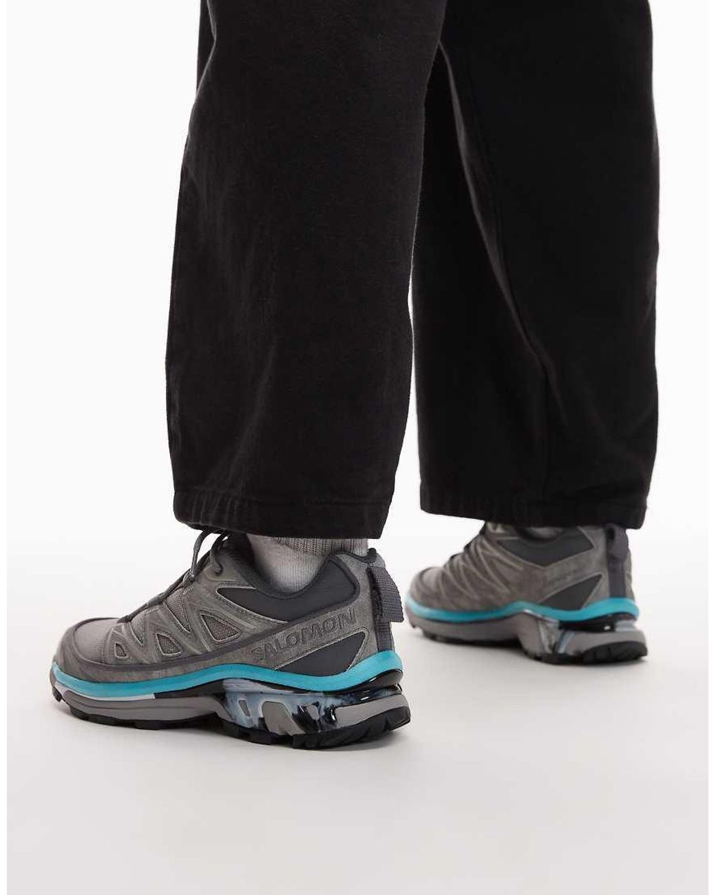 Salomon Gray Xt-6 Expanse Concrete Trainers
