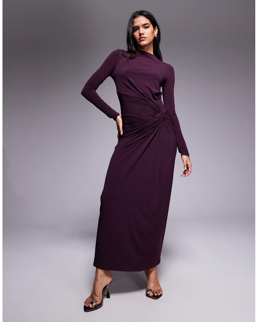 knee length dresses for ladies Amy Dress – Floral Print – Daska