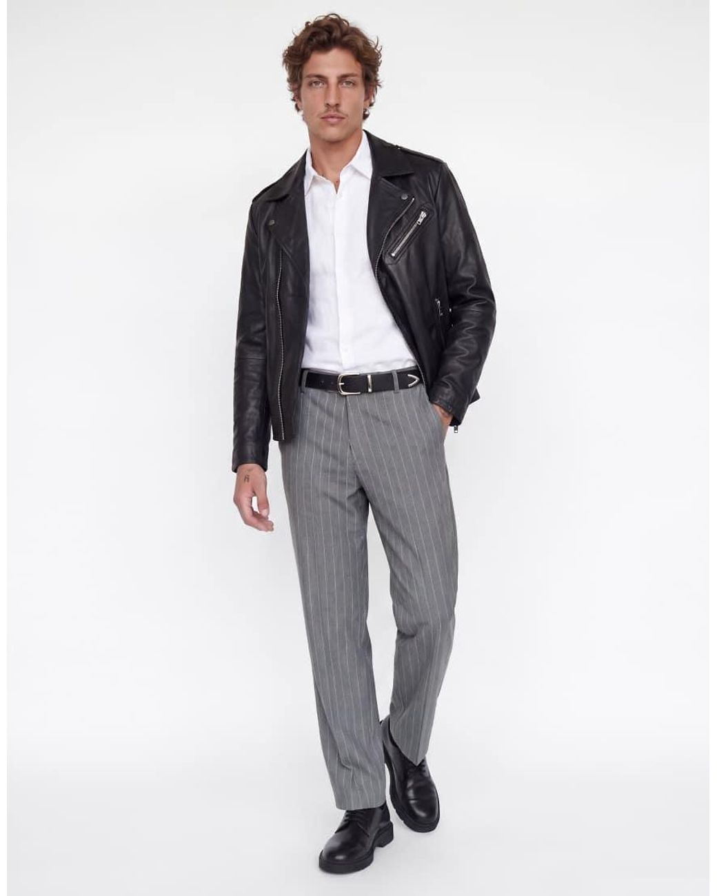 Jack & Jones Gray Classic Trousers for men