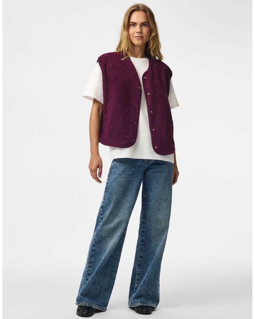 Pieces Purple Vest