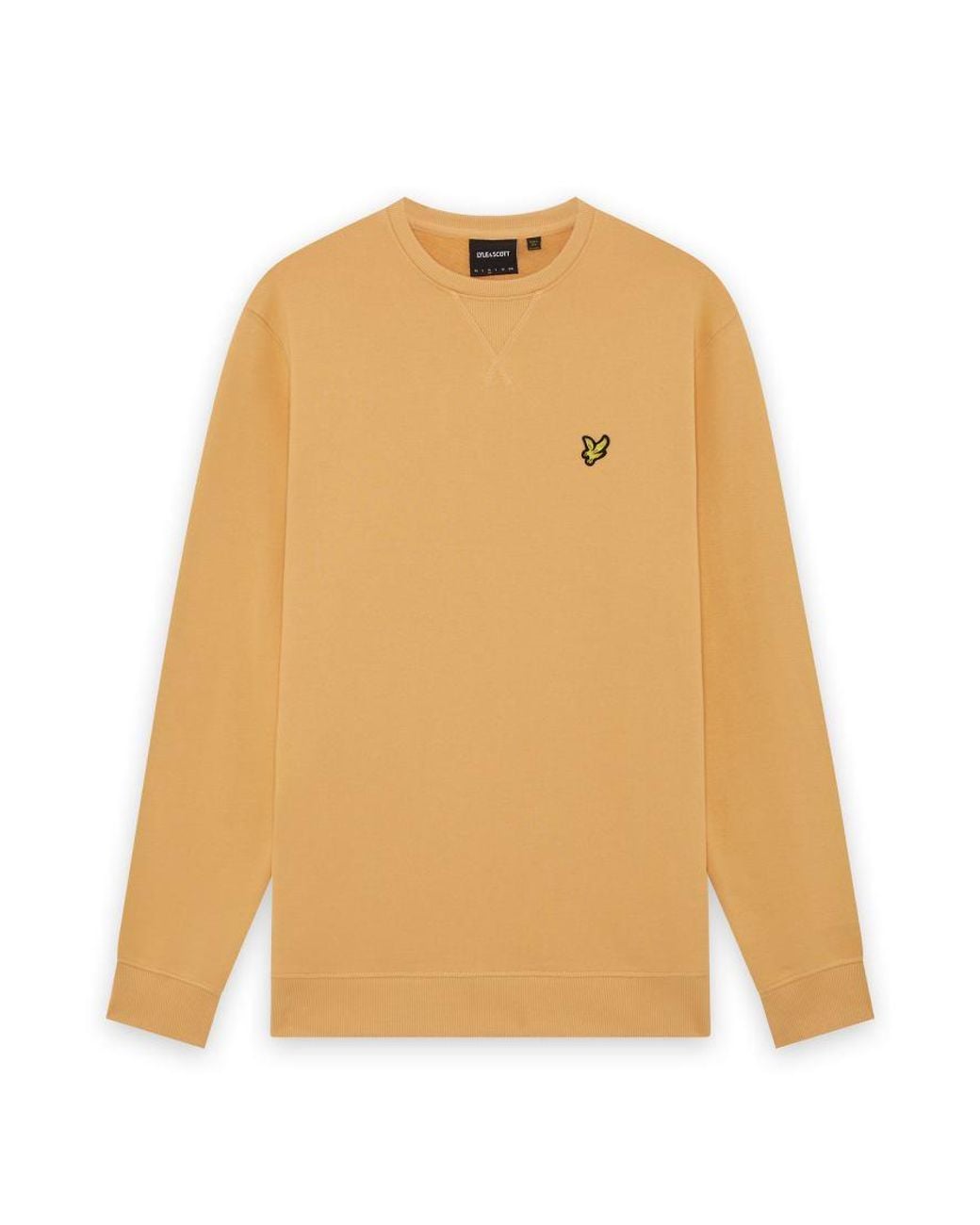 Lyle & Scott Natural Mid Layers Crew Neck Sweatshirt for men