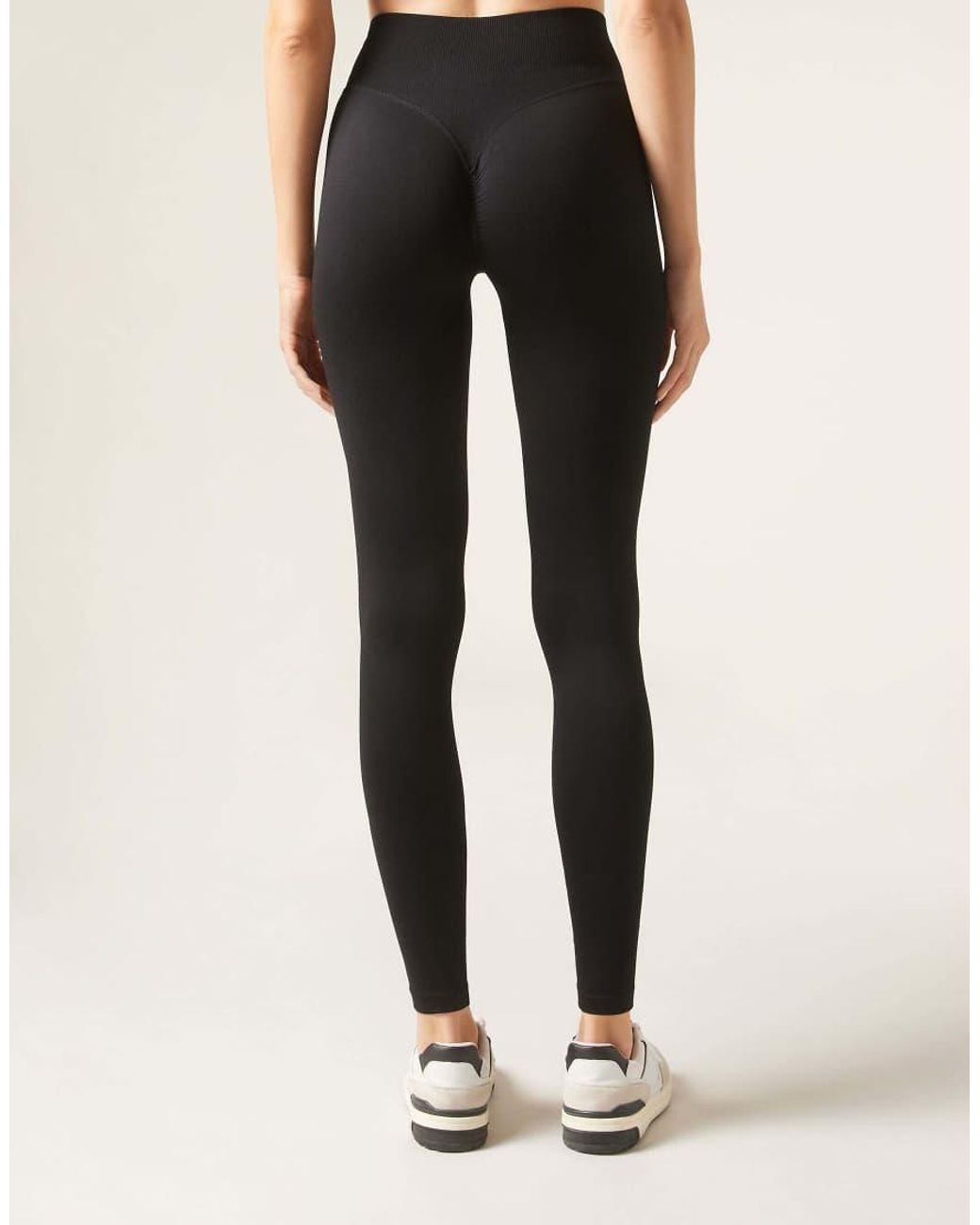 Calzedonia Black Scrunch Leggings