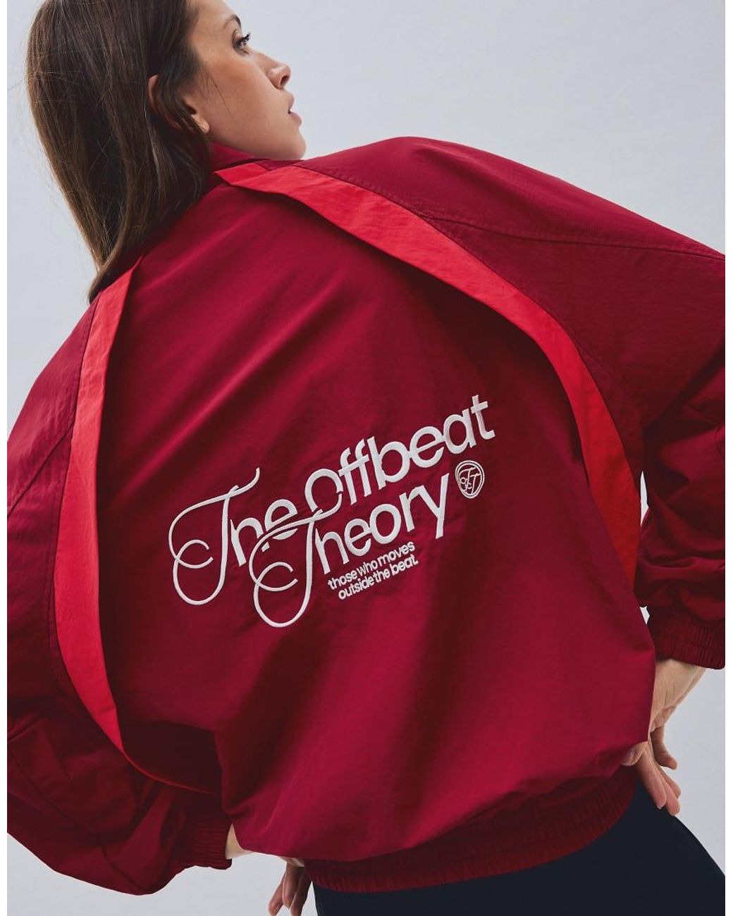 Bershka Embroidered Lightweight Jacket