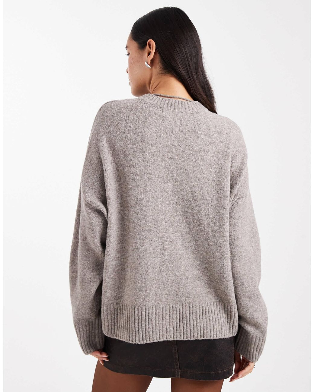 Vero Moda Gray – weicher pullover