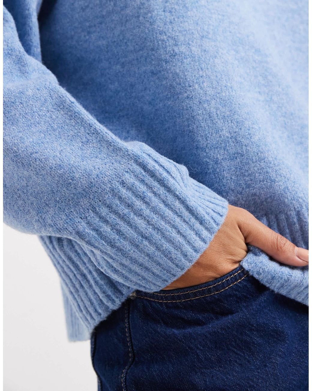 Vero Moda Blue – weicher pullover