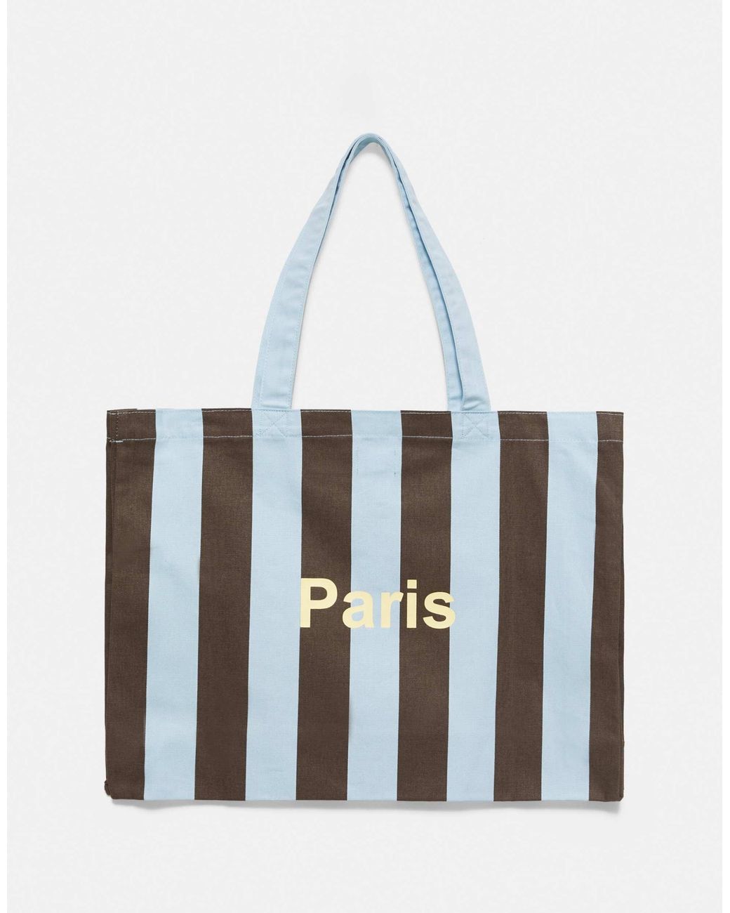 Sac cabas rayé cities Pull&Bear en coloris Blue