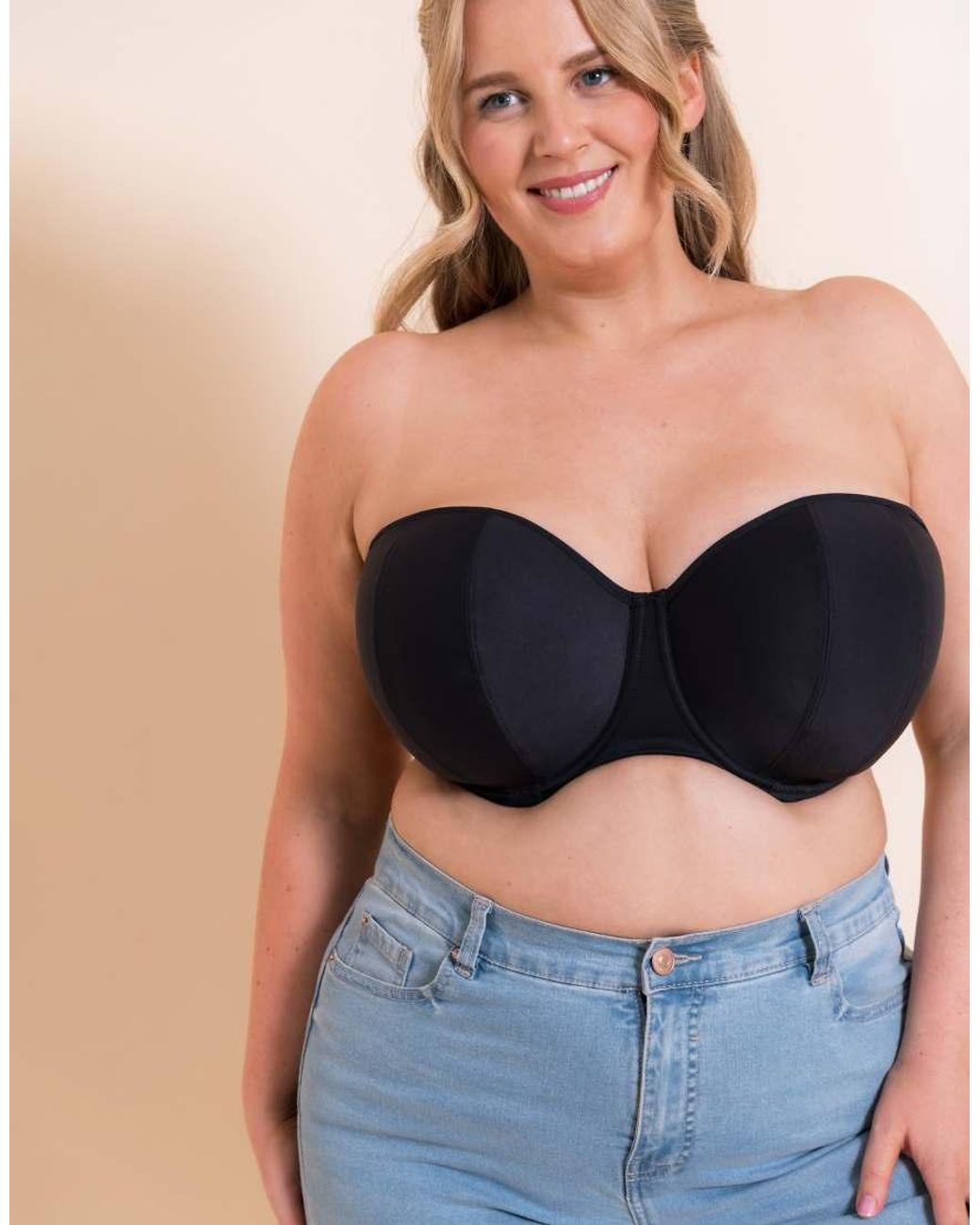 Curvy Kate Blue Luxe Strapless Multiway Fuller Bust Bra