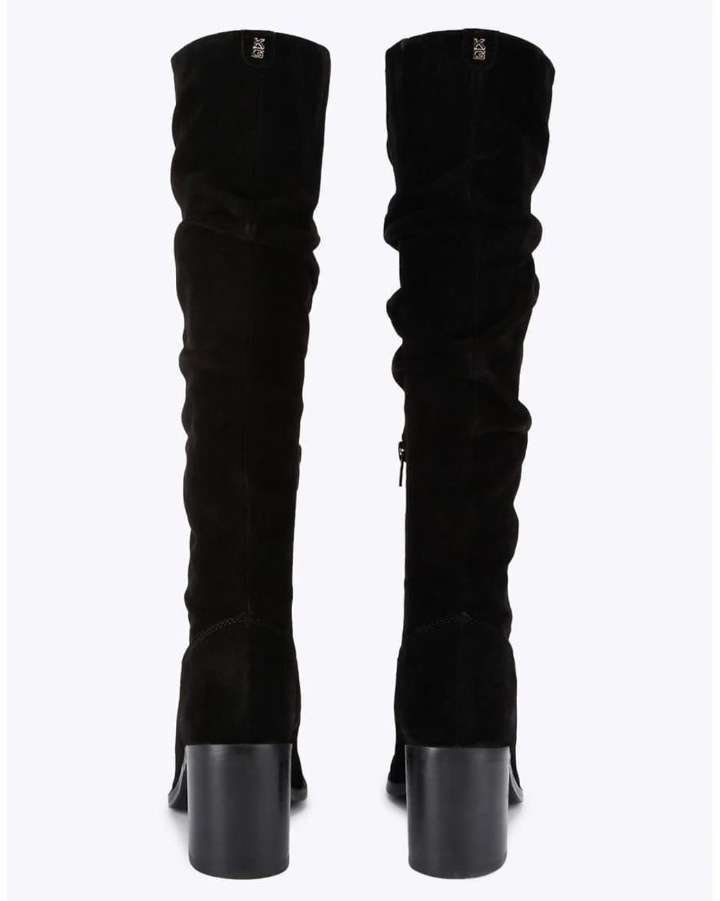 KG by Kurt Geiger Black Sylvie Knee Boots
