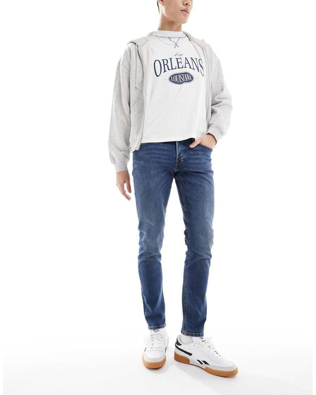Jack & Jones Blue Intelligence Glenn Slim Fit Jeans for men