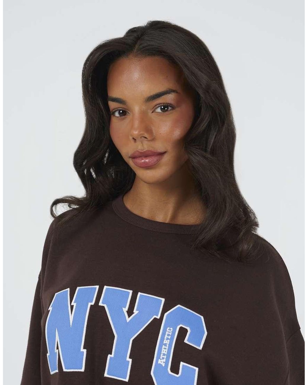 Brave Soul Gray Slogan Crew Neck Sweatshirt