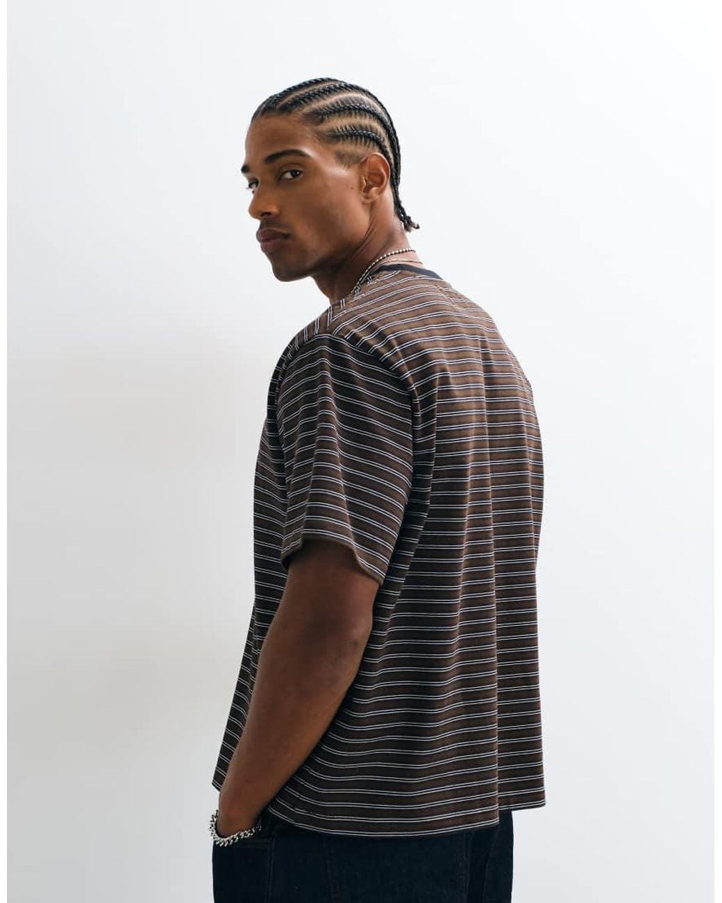Colt MCR Gray Colt Sailor Boxy Fit Logo T-Shirt for men