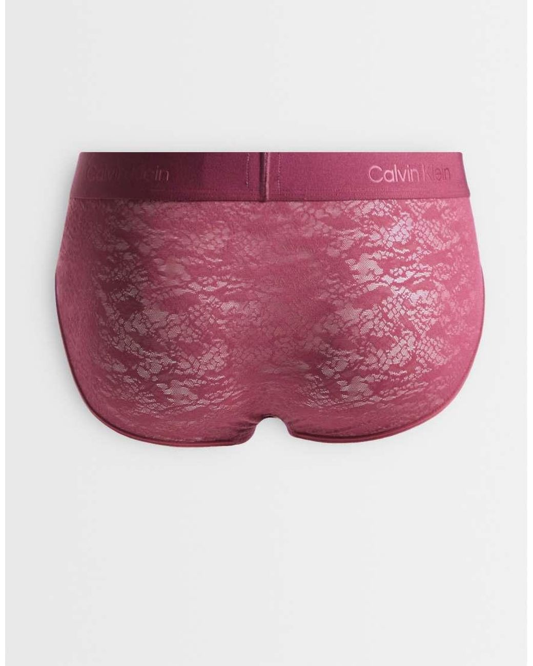 Calvin Klein Purple Lace Sports Brief for men