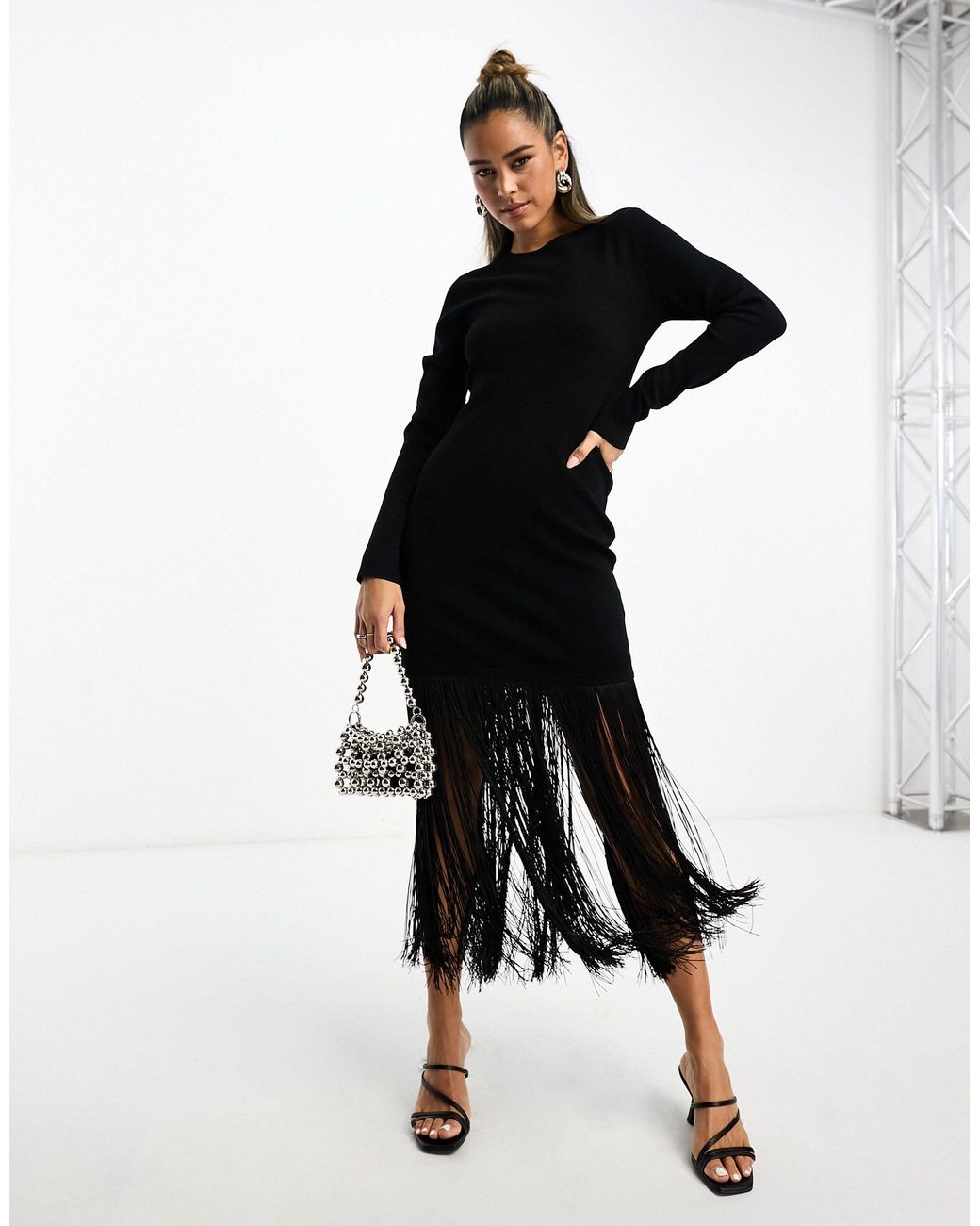 & other stories pink fringe dress lombardandfifth on LTK