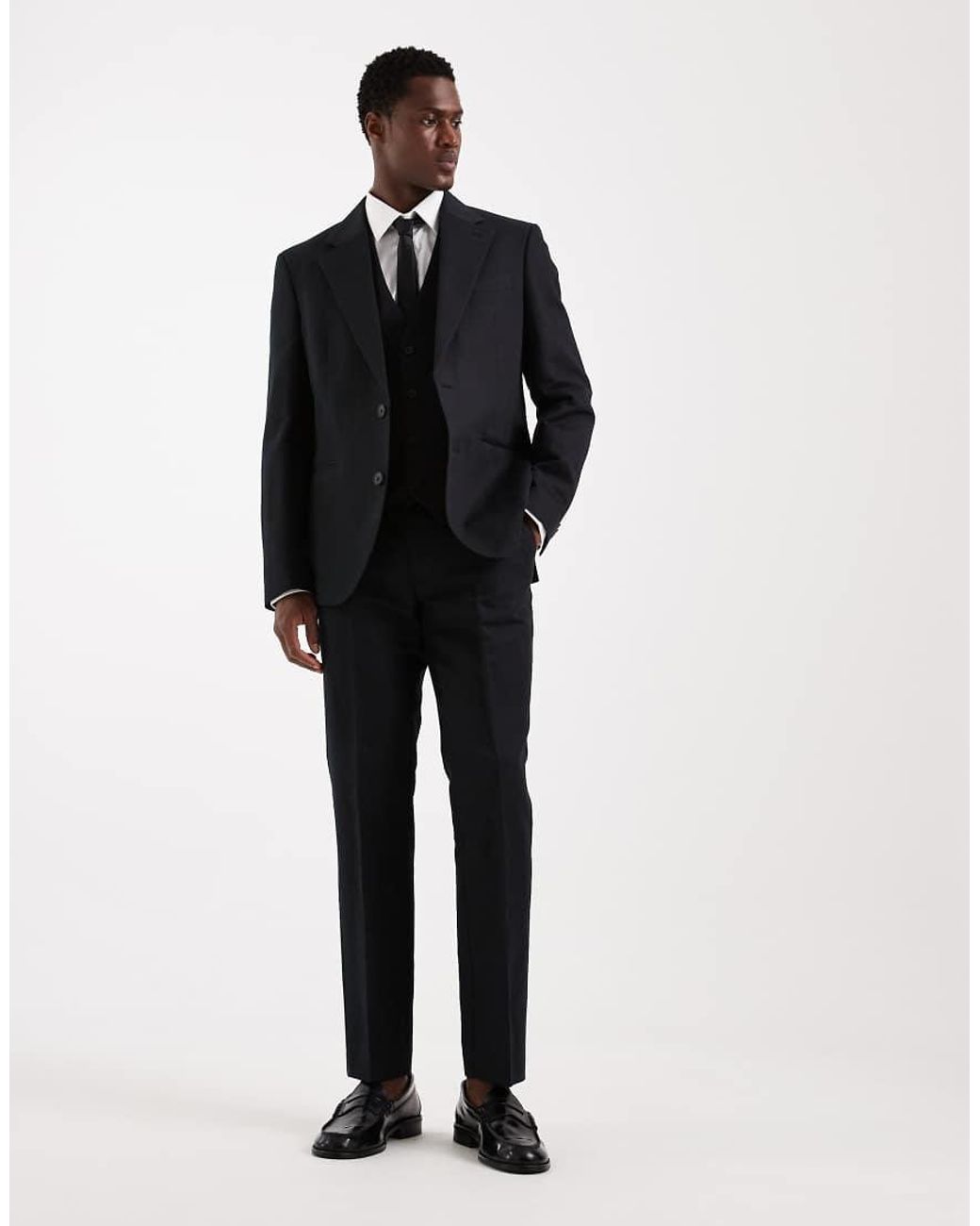 ASOS Blue Slim Suit Blazer for men