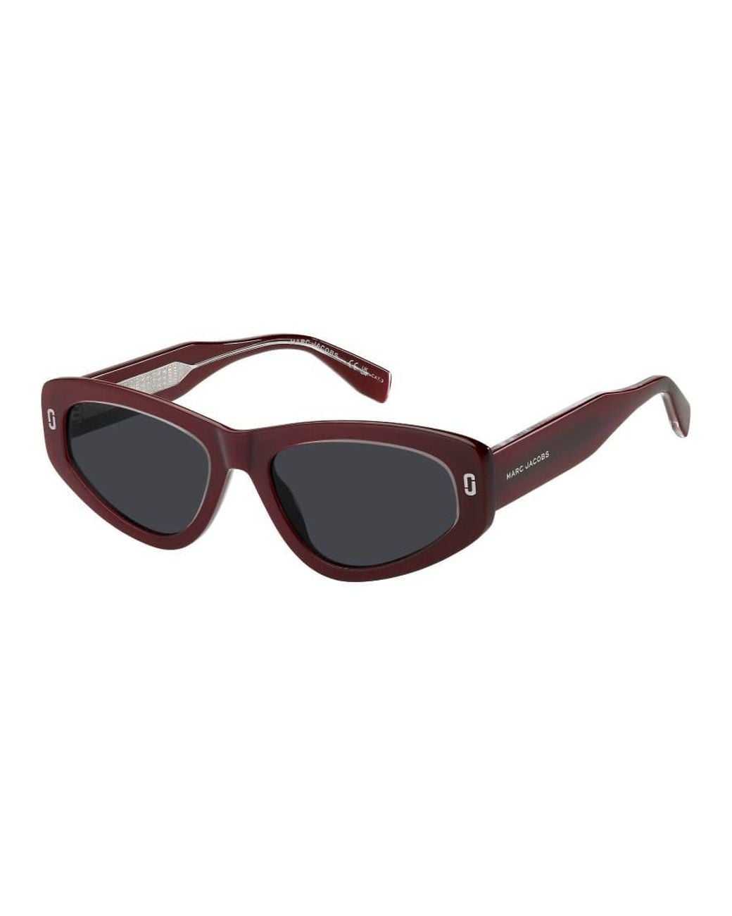 Marc Jacobs Brown Marc Jac Sun Cat Eye Sunglasses With Lenses