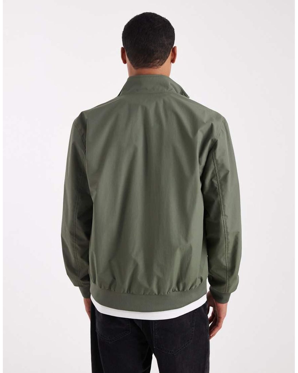 Fred Perry Gray Brentham Jacket for men