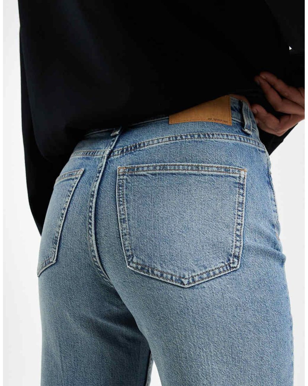 ASOS Black Asos Design Tall Comfort Stretch Straight Leg Jeans