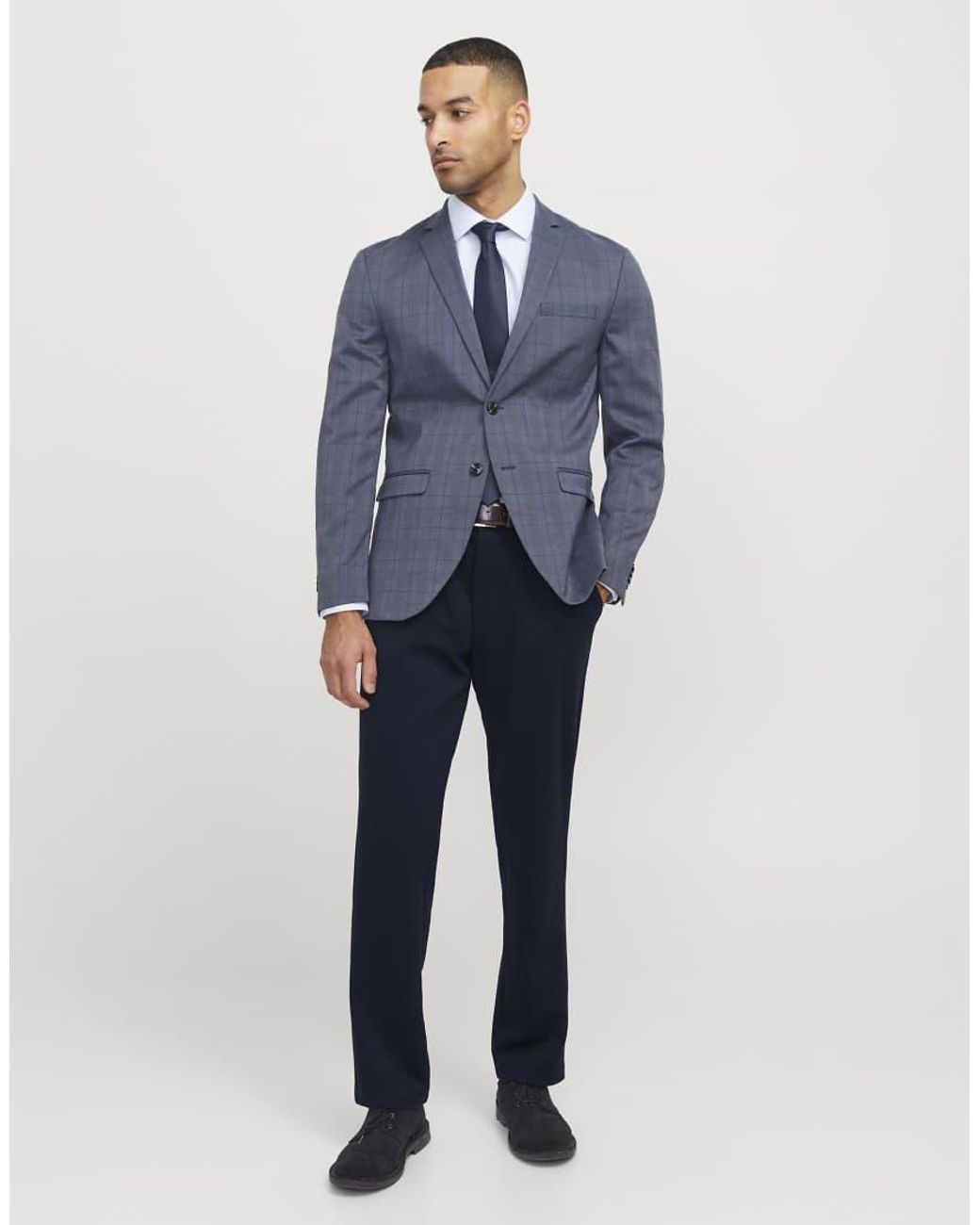 Jack & Jones Blue Chino Trousers for men