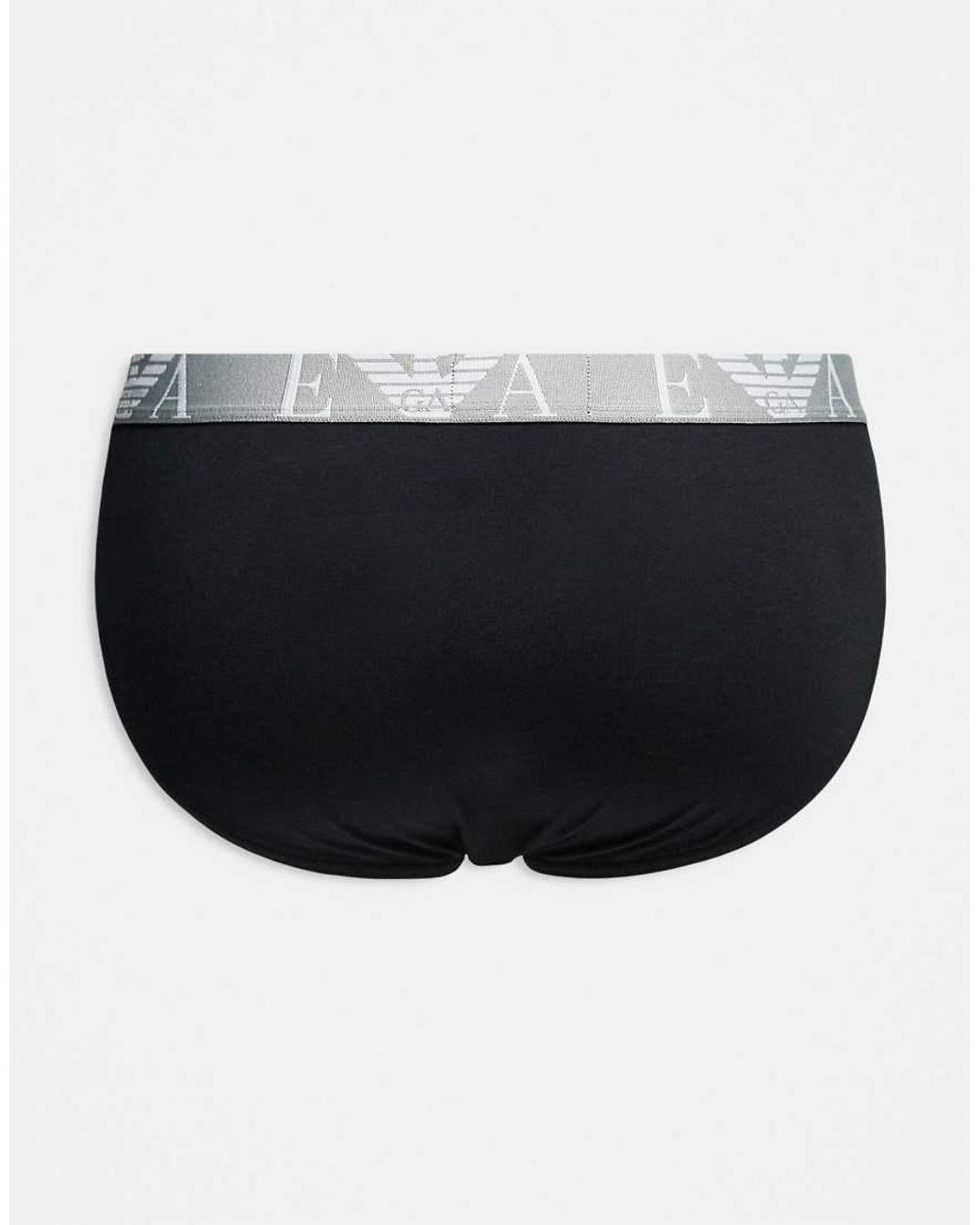 Emporio Armani White Bodywear 3 Pack Briefs for men