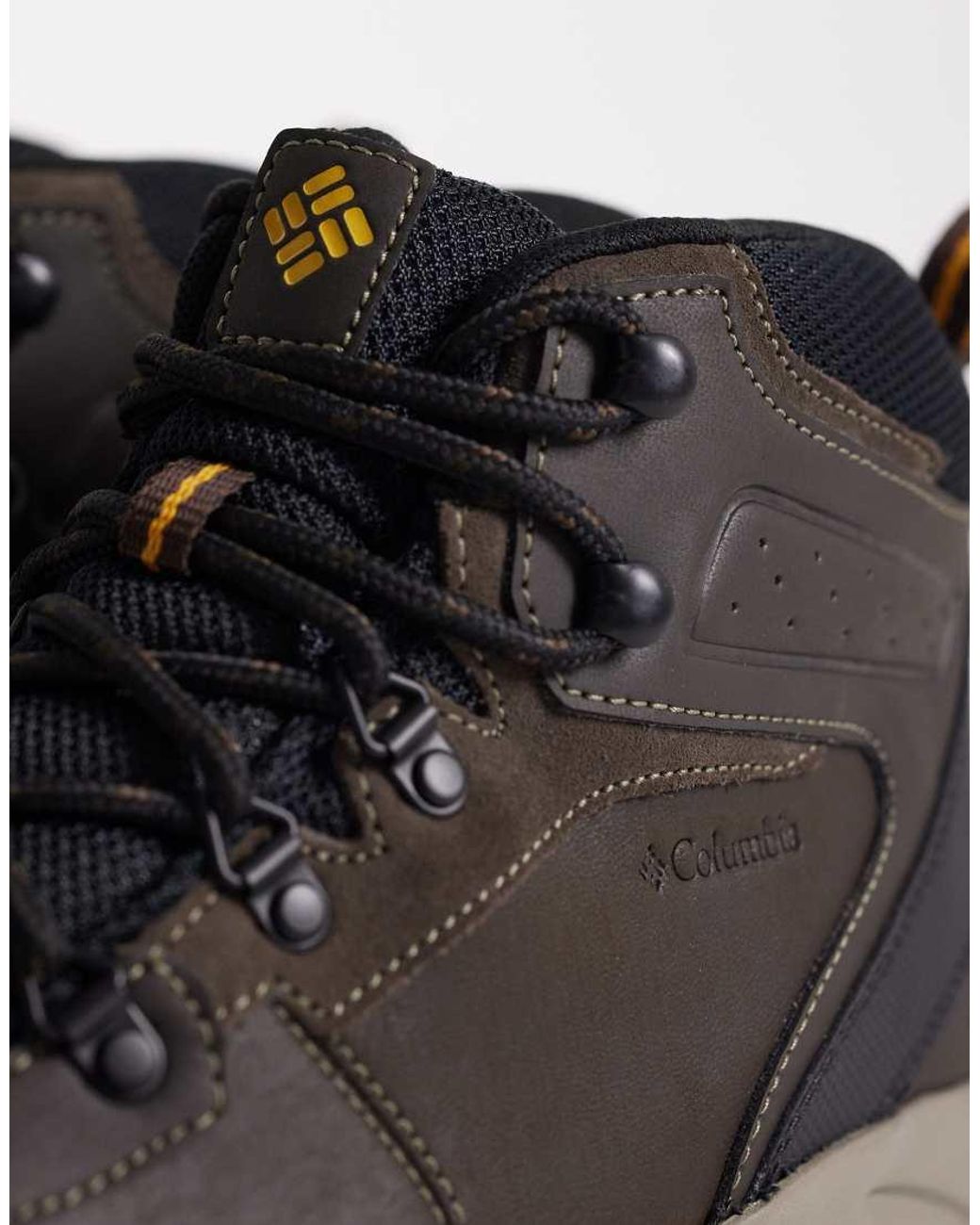 Columbia Black Newton Ridge Plus Ii Waterproof Boots for men