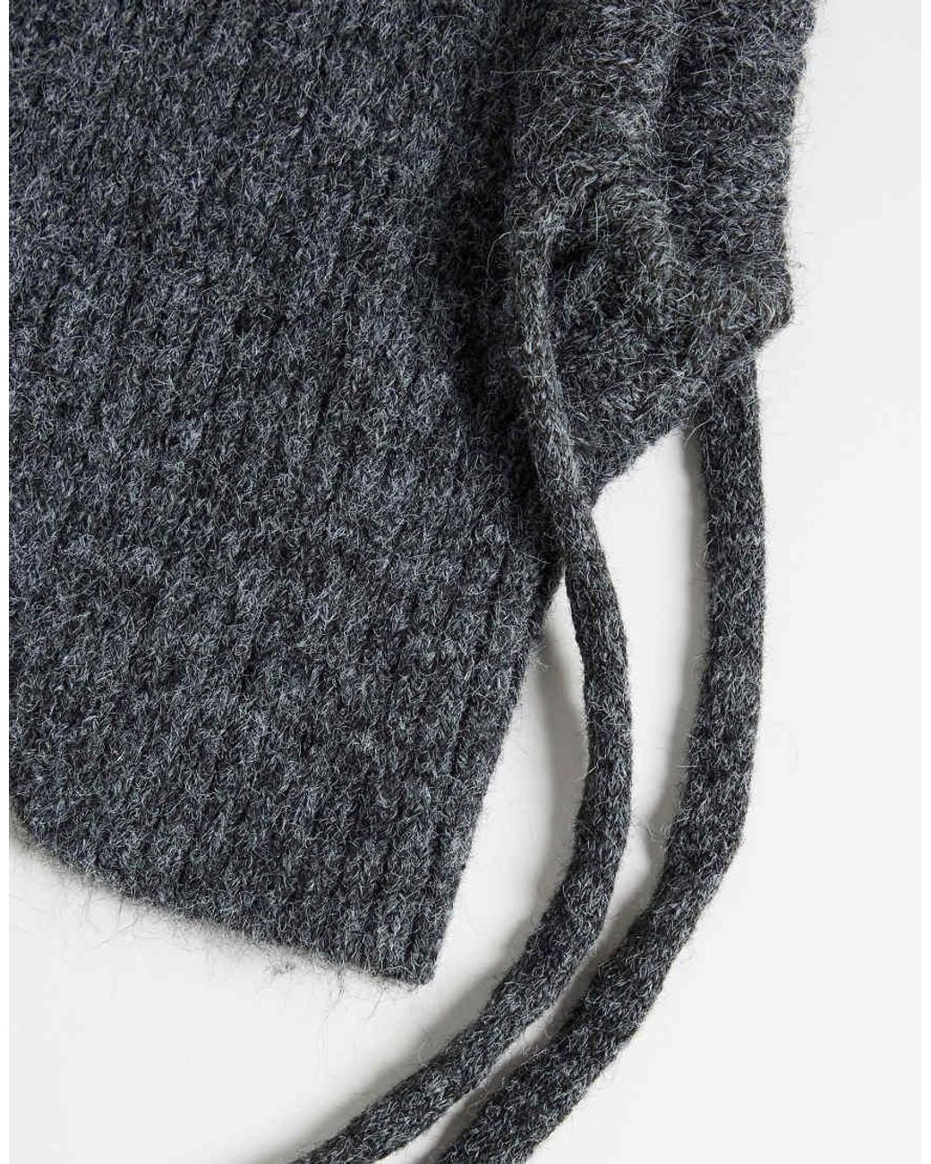 ASOS Blue Knitted Hood