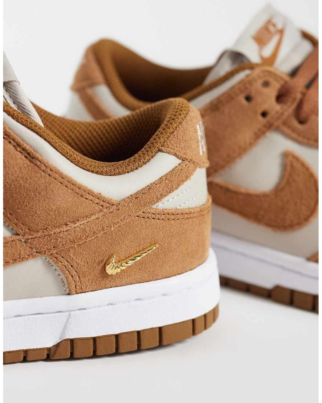 Nike White Dunk Low Trainers