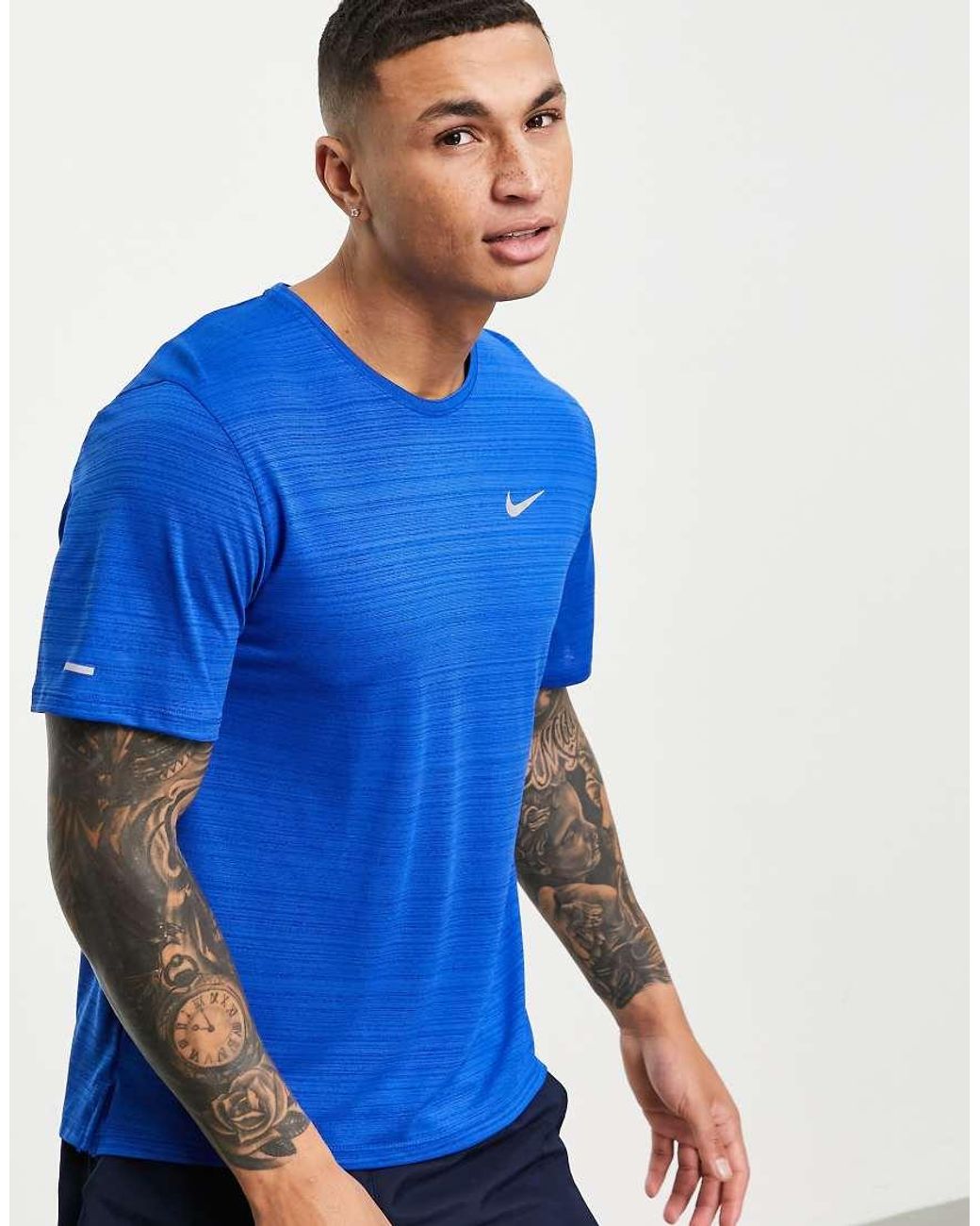 blue miler t shirt