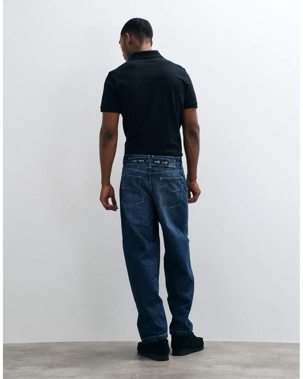 ASOS Blue Loose Jeans for men