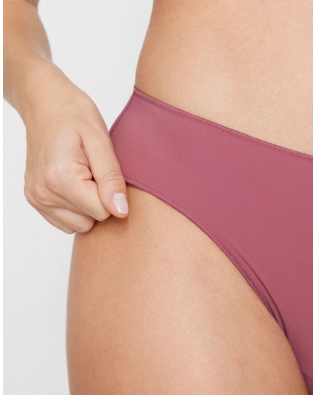 Tezenis Pink Microfibre Classic Knickers