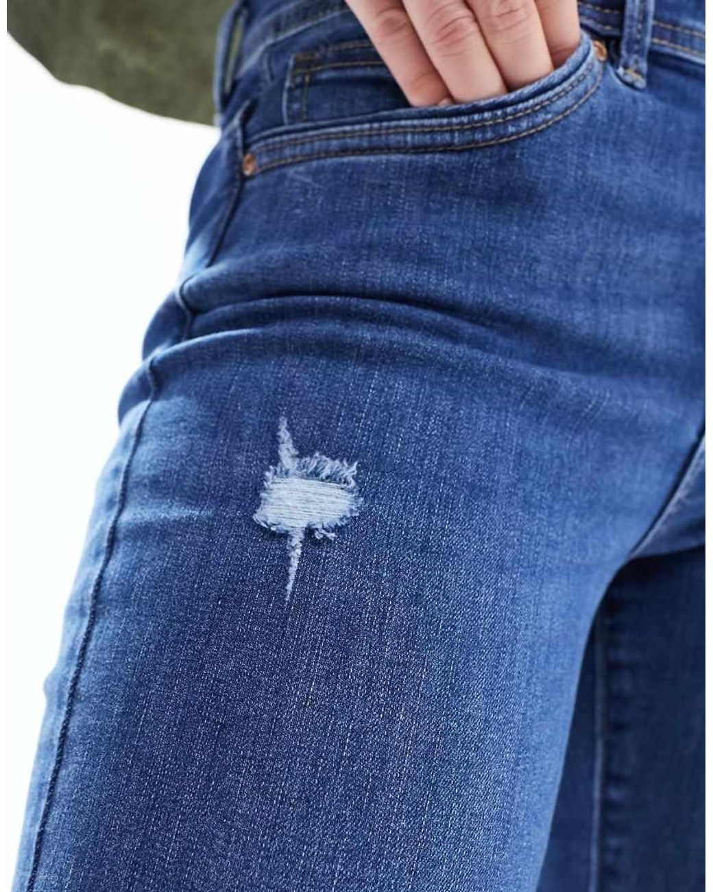 ONLY Blue Wauw Skinny Jeans