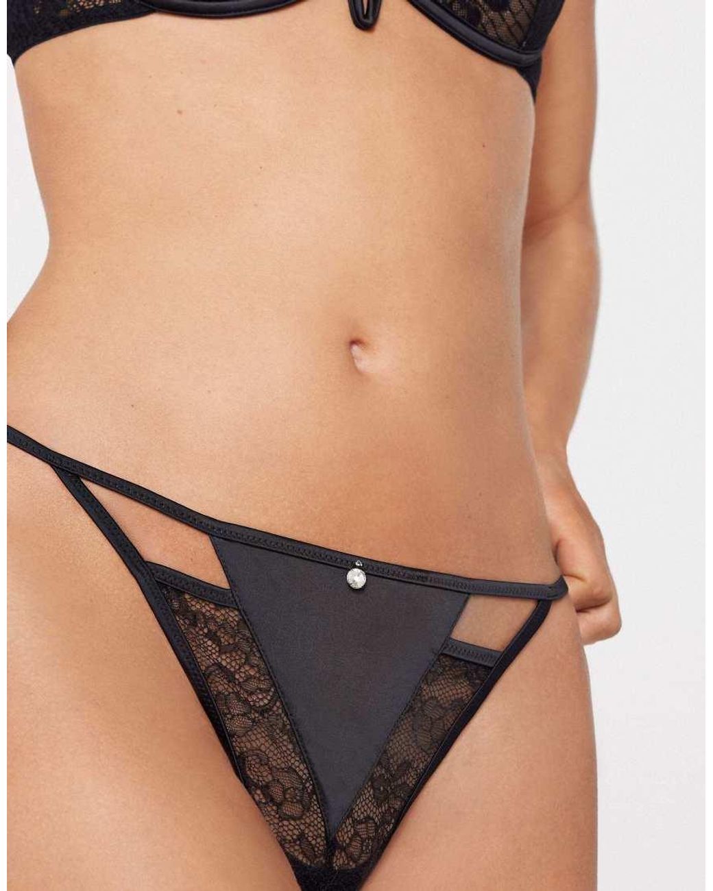 Tezenis Black Mistery Essence G-String