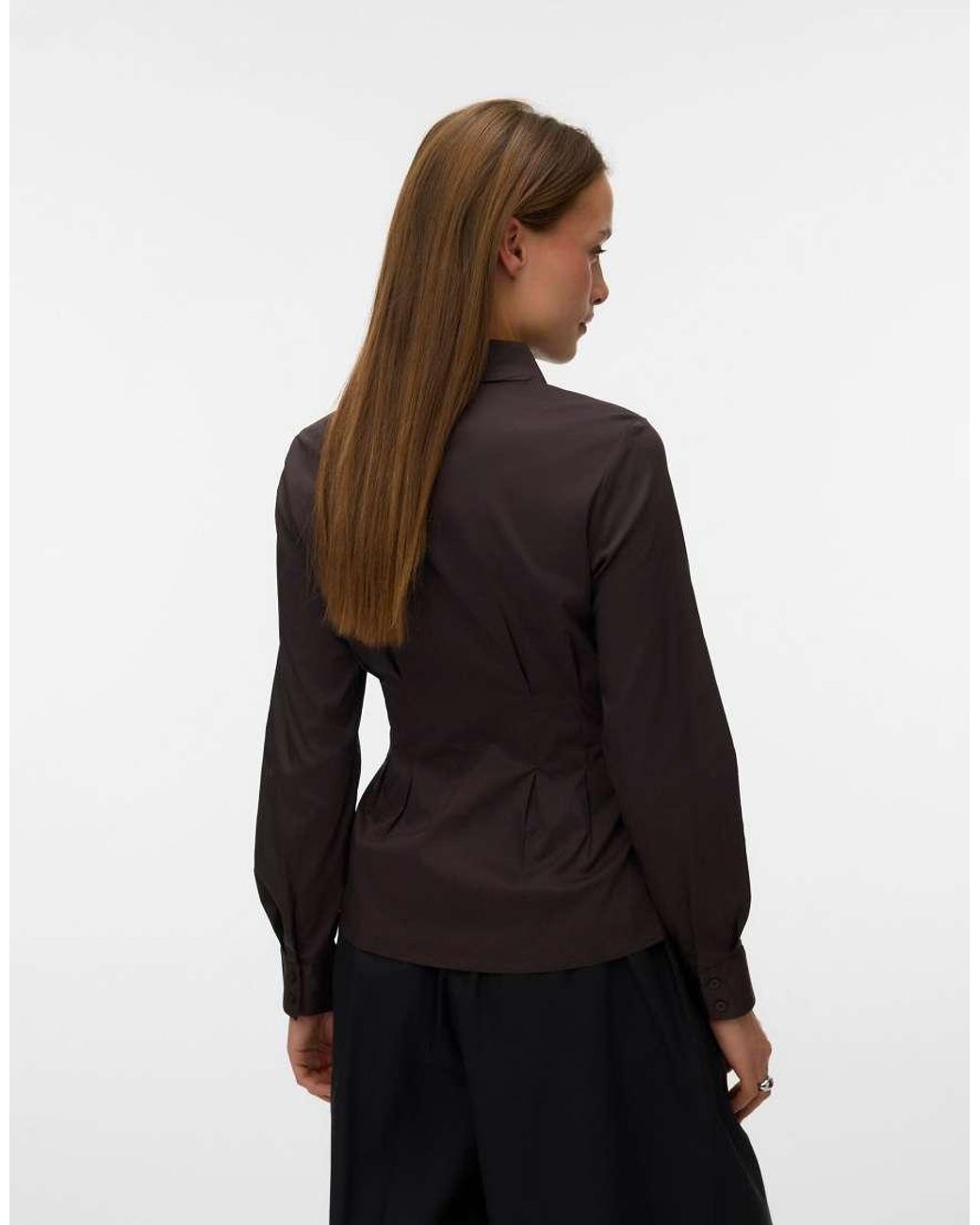 Vero Moda Black Poplin Shirt