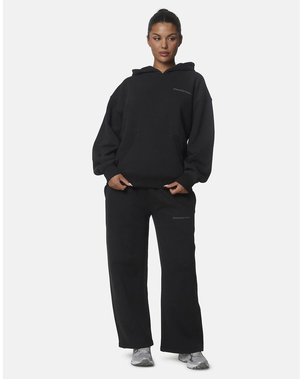 Jogging oversize en molleton Good For Nothing en coloris Black