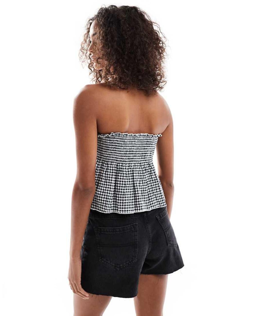 Cotton On Black Bandeau Top