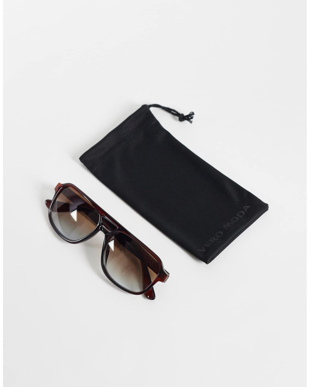 Vero Moda Brown – pilotensonnenbrille