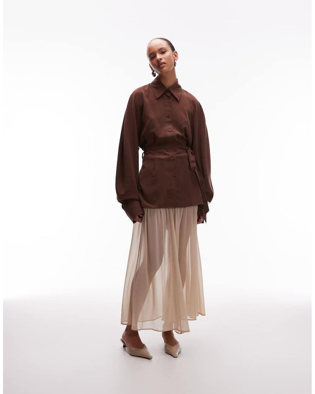 Camicia di ASOS in Brown