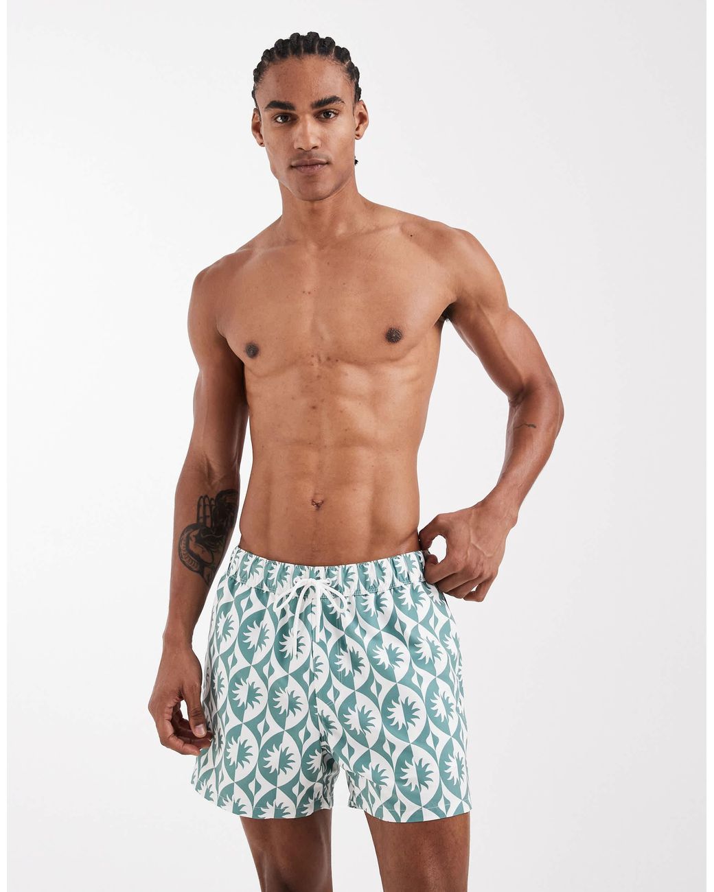 Short ASOS pour homme en coloris Blue