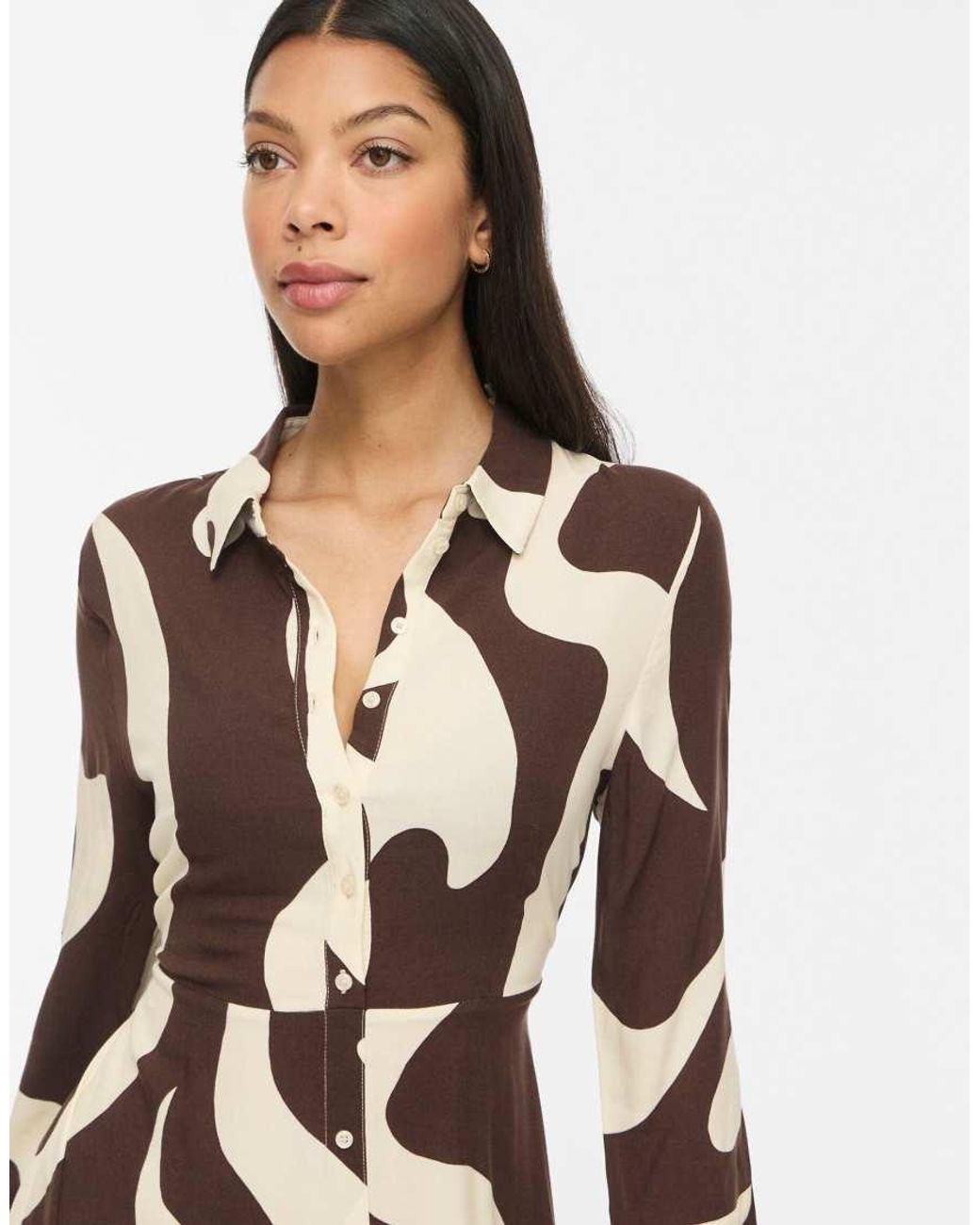 Vila White Shirt Dress