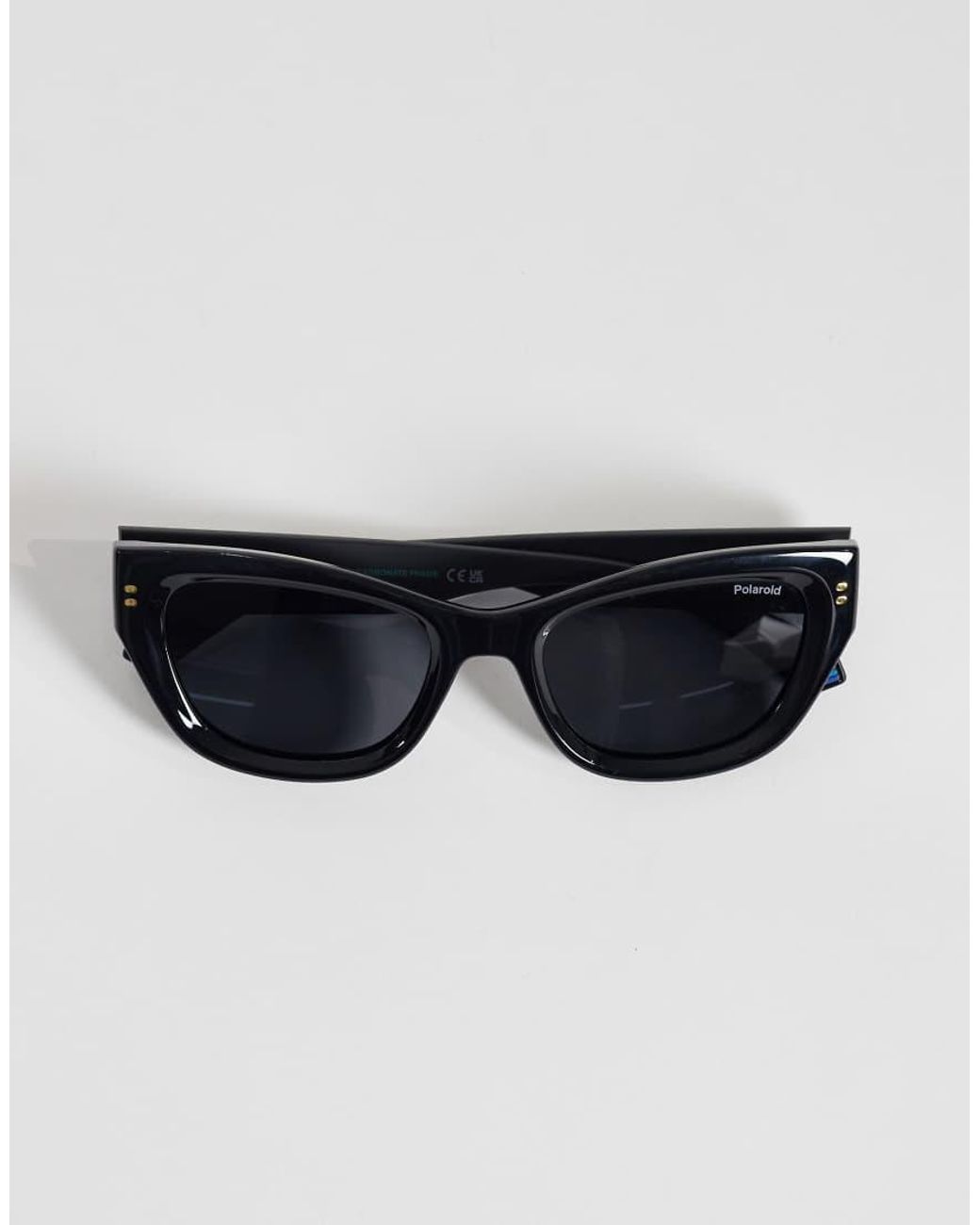 Polaroid Sunglasses Black Polaroid Cat Eye Sunglasses With Polarized Lenses