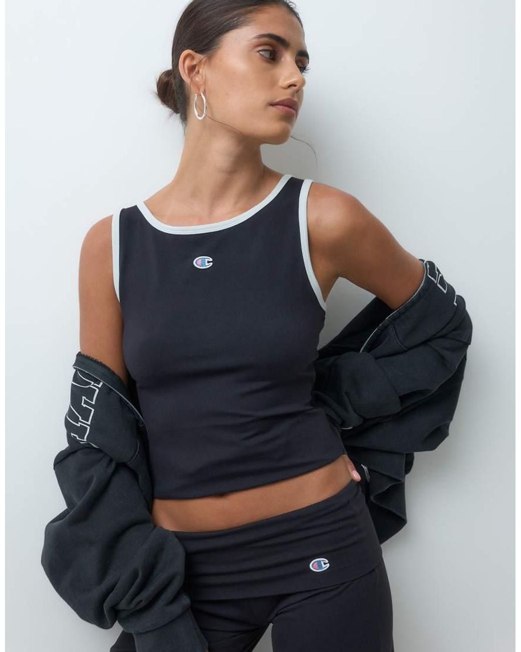 Champion Blue Future Memories Fitted Tank Top
