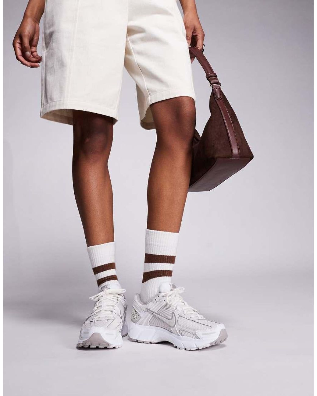 Nike White Zoom Vomero 5 Trainers