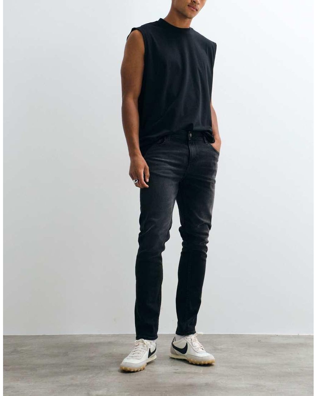 ASOS Black Skinny Jeans for men