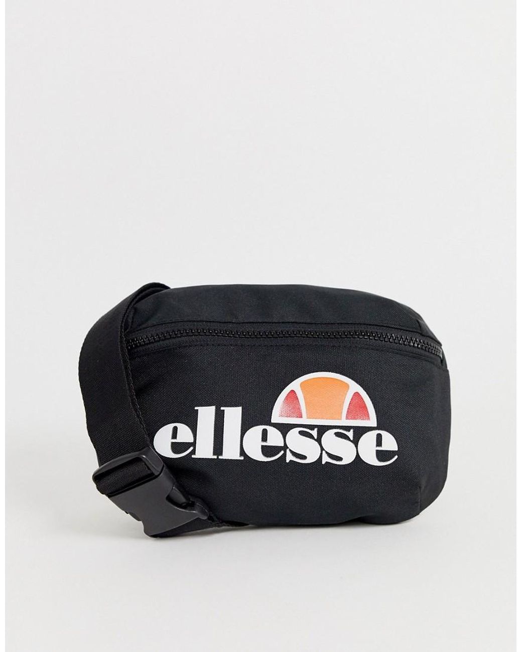 Ellesse Heritage Rosca Cross Body Shoulder Fashion Bum Bag Black 