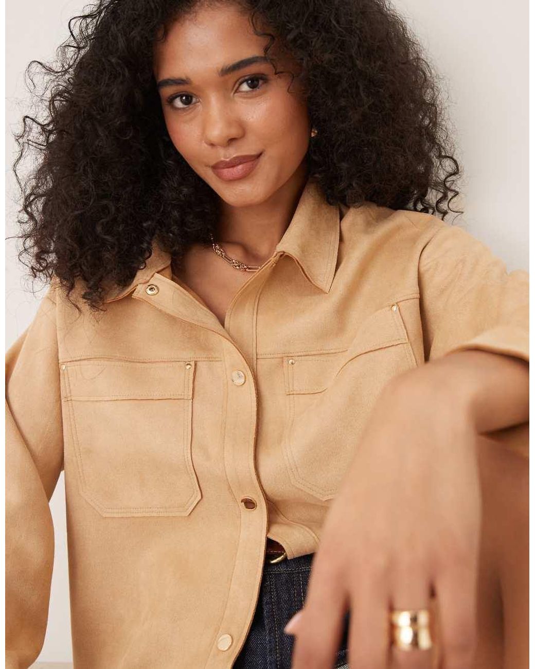 Camicia Giacca di Jdy in Blue