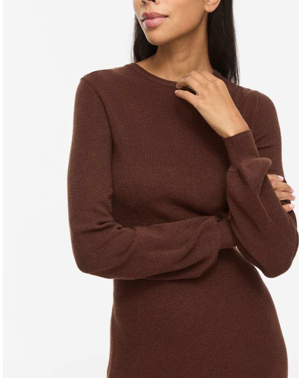 Vila Brown Maxi Dress